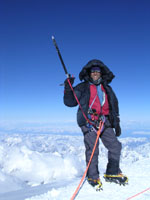 Bud on Mt. McKinley
